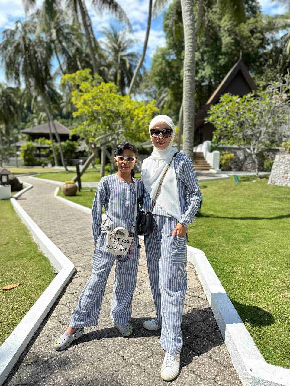 black pair (KIDS) DAPHNE TOP & PANTS -BLACK - Image 4