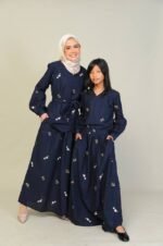 (ADULT) ELENORE TOP & SKIRT -MIDNIGHT BLUE - Image 9