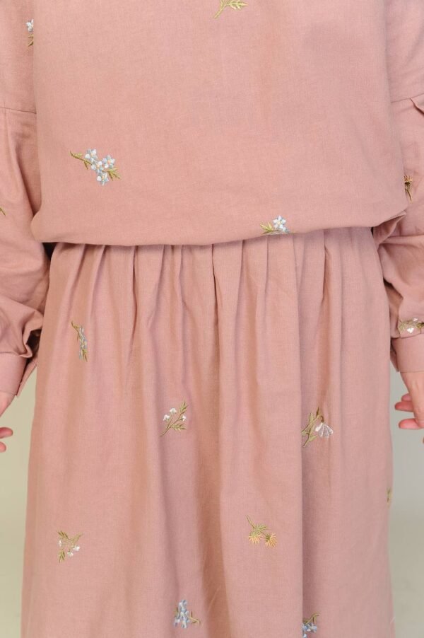 (ADULT) ELENORE TOP & SKIRT -PINK