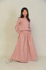 (KIDS) ELENORE TOP & SKIRT -PINK - Image 3
