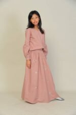 (KIDS) ELENORE TOP & SKIRT -PINK - Image 4