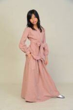 (KIDS) ELENORE TOP & SKIRT -PINK - Image 2