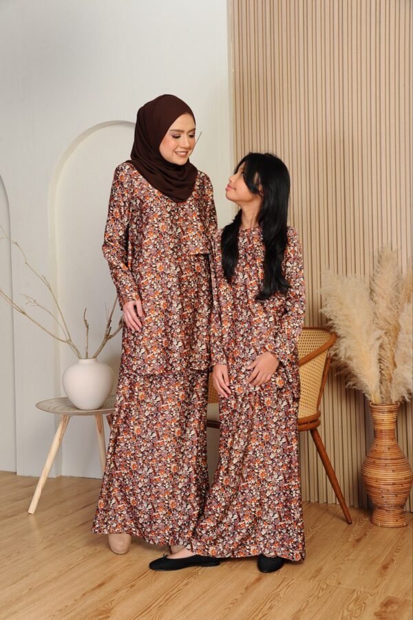 (ADULT) EDORA KURUNG -BROWN