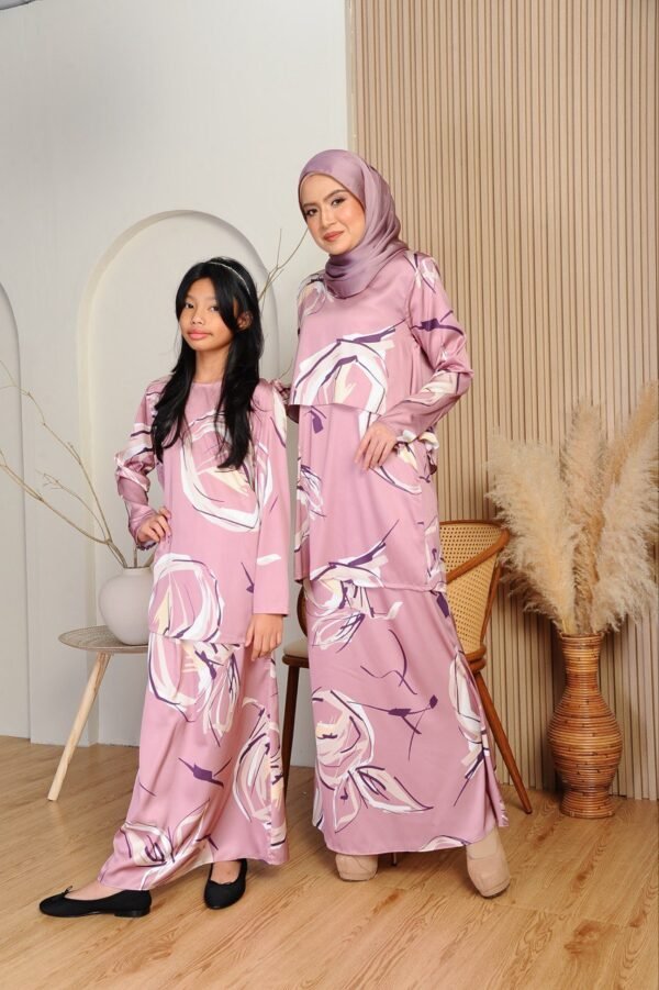 (ADULT) EDORA KURUNG -Purple