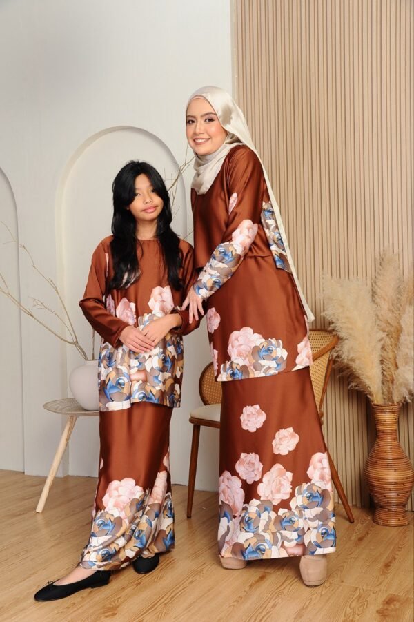 (KIDS) EDORA KURUNG -RICH BROWN