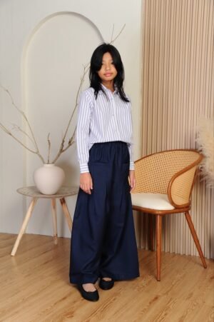 (KIDS) EMELDA TOP & PANTS -BLUE/NAVY