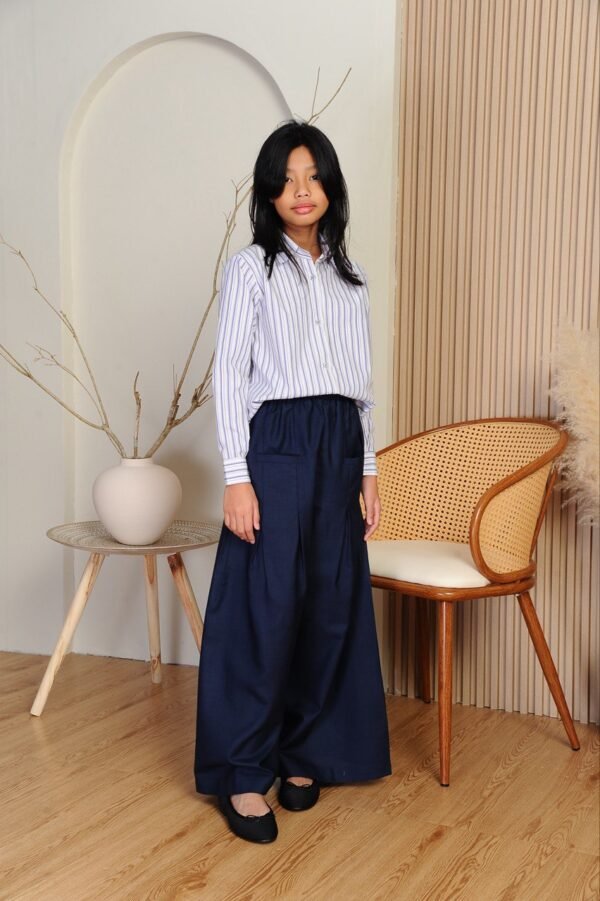 (KIDS) EMELDA TOP & PANTS -BLUE/NAVY