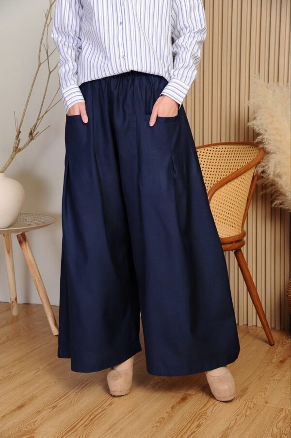 (ADULT) EMELDA TOP & PANTS -BLUE/NAVY