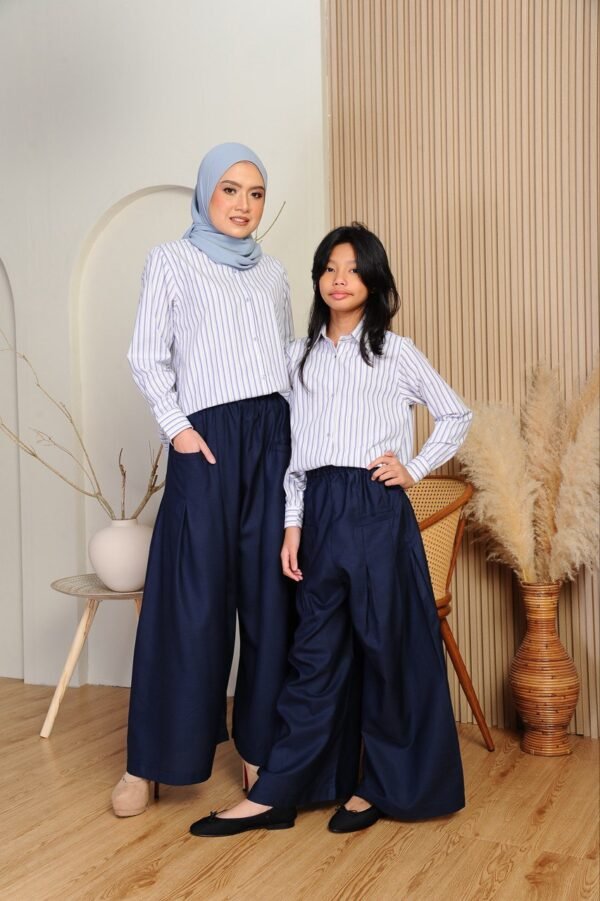 (KIDS) EMELDA TOP & PANTS -BLUE/NAVY