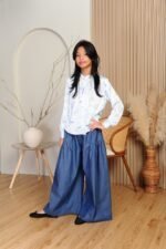 (KIDS) AAILA PANTS -DENIM - Image 3