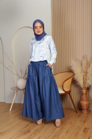 (ADULT) AAILA PANTS -DENIM