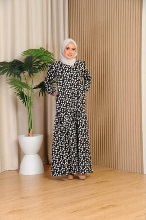 (ADULT) ELLIE DRESS -BLACK