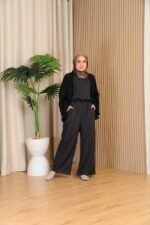 (ADULT) ELLIOT JUMPSUIT -BLACK - Image 3