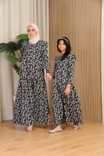 (ADULT) ELLIE DRESS -BLACK - Image 5