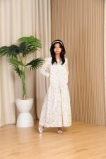 (KIDS) ELLIE DRESS -CREAM FLORAL