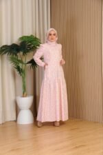 (ADULT) ELLIE DRESS -PINK FLORAL