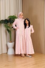 (KIDS) ELLIE DRESS -PINK FLORAL - Image 5