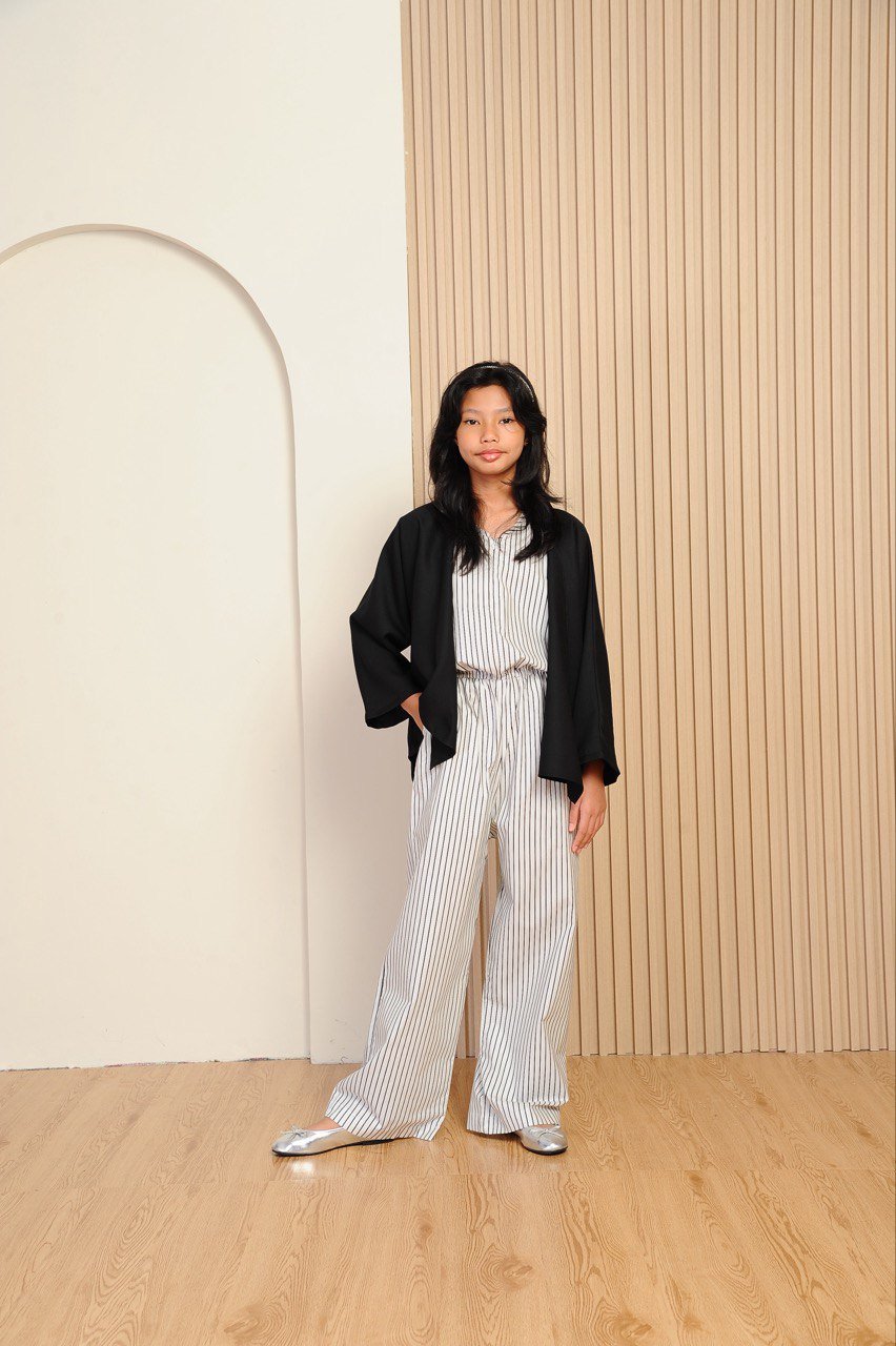 white kids 3 (KIDS) ELLIOT JUMPSUIT -WHITE - Image 1