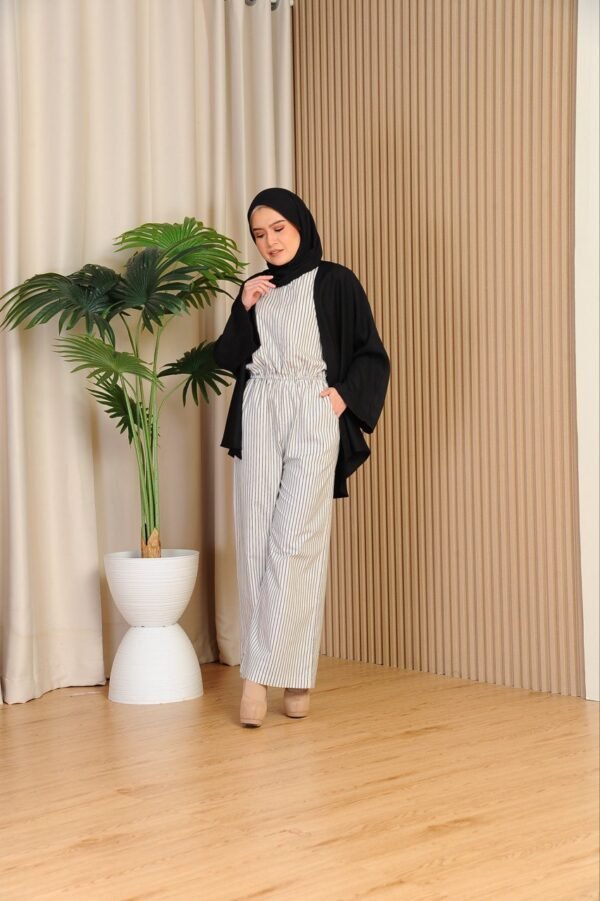 (ADULT) ELLIOT JUMPSUIT -WHITE