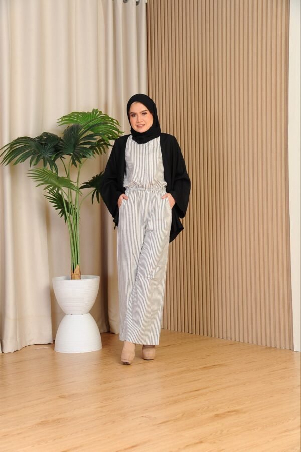 (ADULT) ELLIOT JUMPSUIT -WHITE