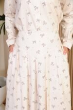 (ADULT) ALANA COQUETTE TOP & SKIRT -CREAM