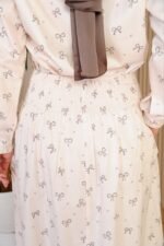 (ADULT) ALANA COQUETTE TOP & SKIRT -CREAM