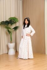 (KIDS) ALANA COQUETTE TOP & SKIRT -CREAM - Image 3