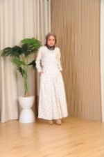 (ADULT) ALANA COQUETTE TOP & SKIRT -CREAM