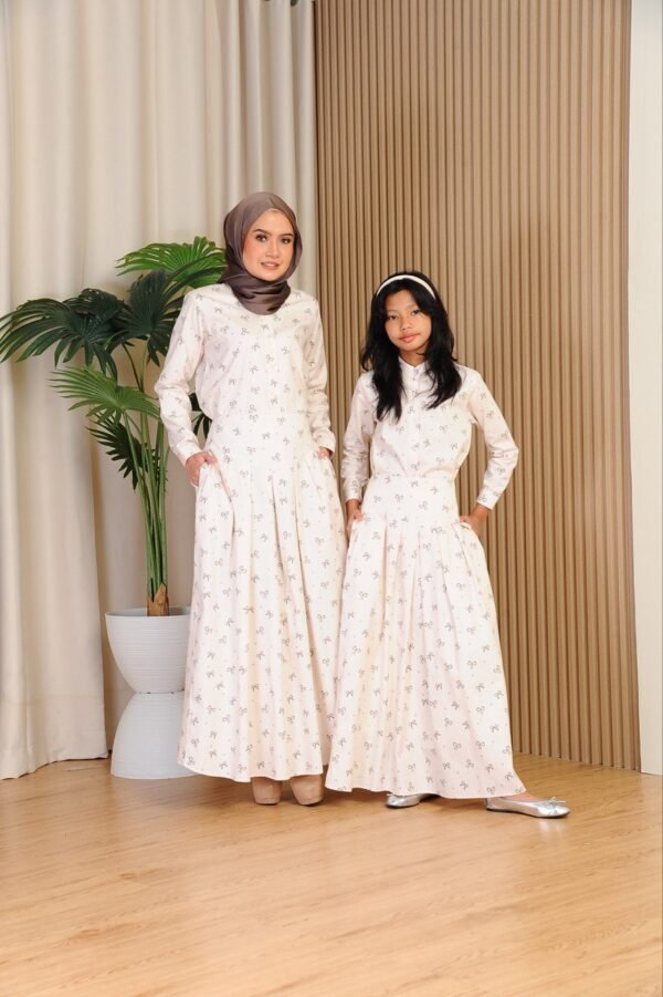 (ADULT) ALANA COQUETTE TOP & SKIRT -CREAM