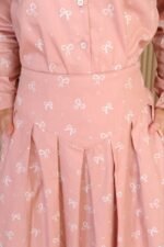 (ADULT) ALANA COQUETTE TOP & SKIRT -PINK