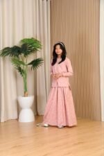 (KIDS) ALANA COQUETTE TOP & SKIRT -PINK - Image 3