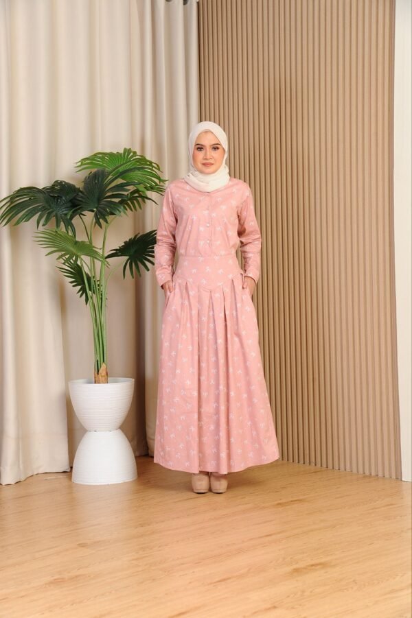 (ADULT) ALANA COQUETTE TOP & SKIRT -PINK