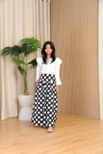 (KIDS) ELINDA POLKA SKIRT -BLACK - Image 3