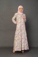 (ADULT) ELLIE DRESS -PASTEL GREEN