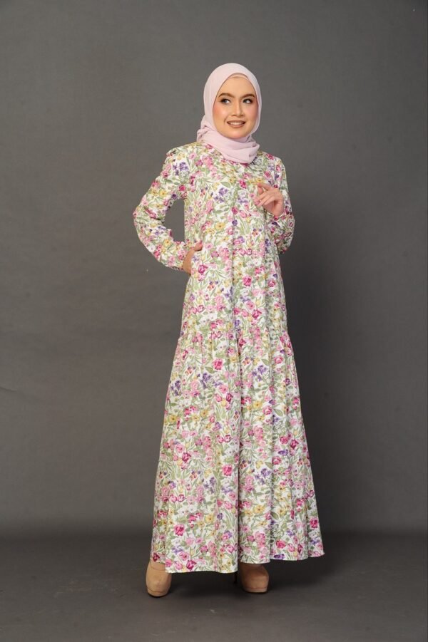 (ADULT) ELLIE DRESS -PASTEL GREEN