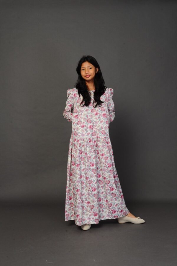 (KIDS) ELLIE DRESS -MAROON