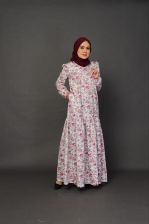 (ADULT) ELLIE DRESS -MAROON