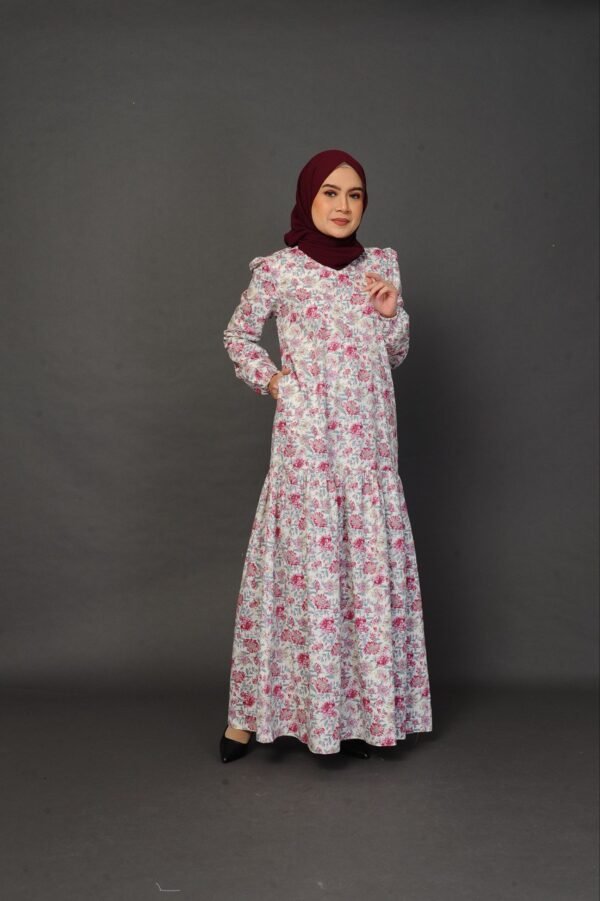 (ADULT) ELLIE DRESS -MAROON