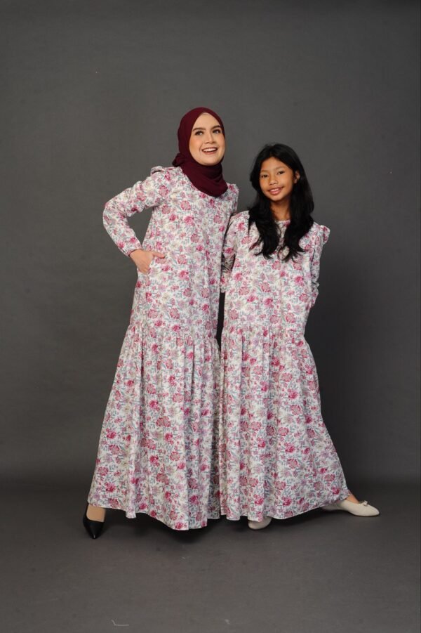 (ADULT) ELLIE DRESS -MAROON