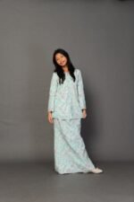 (KIDS) INARA EMBROIDERED KEBARUNG -PASTEL BLUE