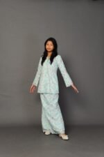 (KIDS) INARA EMBROIDERED KEBARUNG -PASTEL BLUE