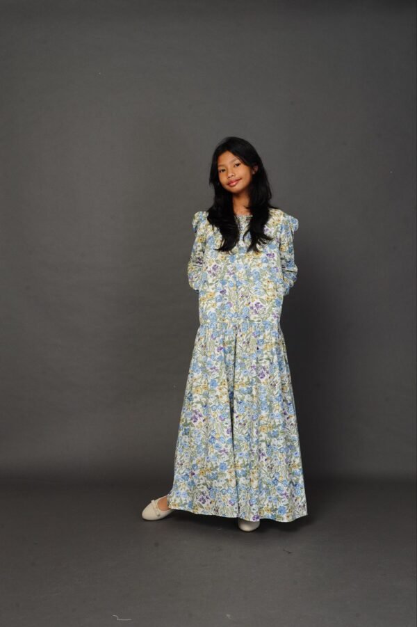 (KIDS) ELLIE DRESS -SKYBLUE