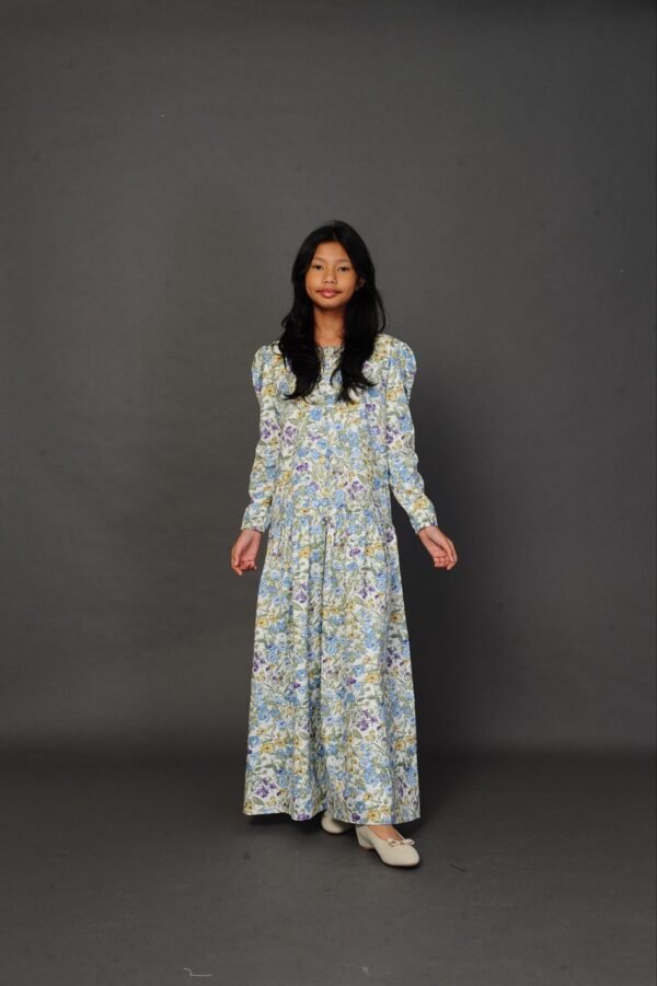 (KIDS) ELLIE DRESS -SKYBLUE