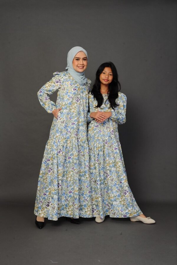 (KIDS) ELLIE DRESS -SKYBLUE