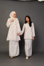 (ADULT) INARA EMBROIDERED KEBARUNG -VINTAGE CREAM