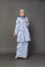(ADULT) SURI ORGANZA KEBARUNG -POWDER BLUE