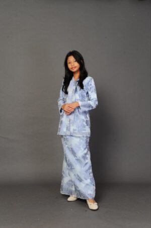 (KIDS) SURI ORGANZA KEBARUNG -POWDER BLUE