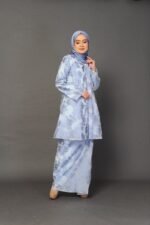 (ADULT) SURI ORGANZA KEBARUNG -POWDER BLUE