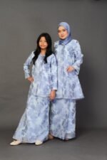 (ADULT) SURI ORGANZA KEBARUNG -POWDER BLUE