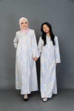 (ADULT) LAILA KEBAYA DRESS - PINK PEACH